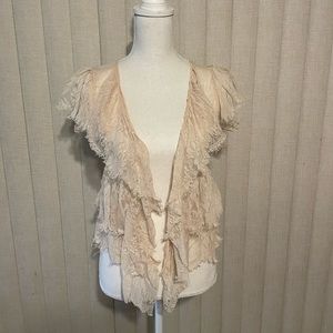 Akira Chicago Light Pink Top Size S